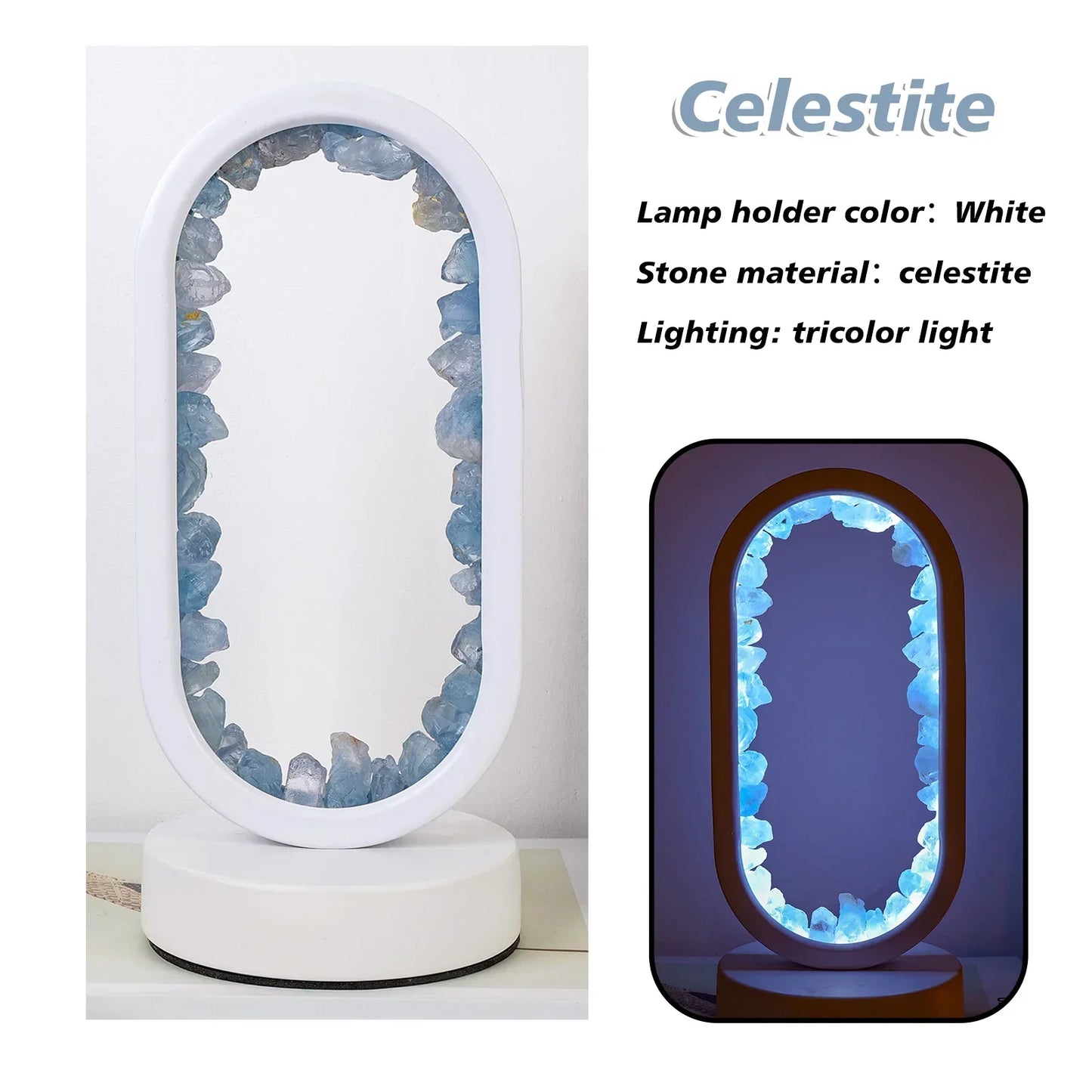 Amethist Lamp – Natuurlijke Paarse Kristallen voor Rustgevende Verlichting in Slaapkamer of Meditatiehoek