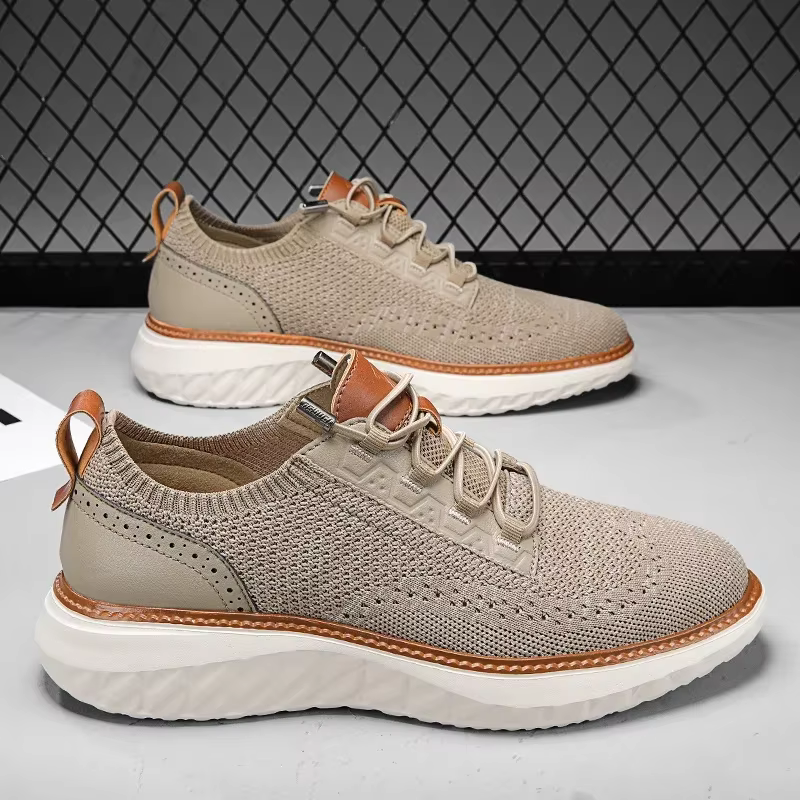 Men's Mesh Sneakers - Lightweight Breathable Trainers