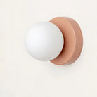 Applique Murale Scandinave Minimaliste Abat-jour en Verre