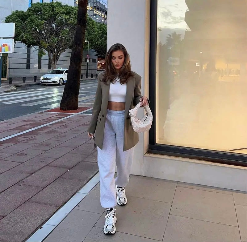 Blazer voor dames met oversized silhouet en chique uitstraling