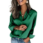 Women's Relaxed Button-Down Shirt