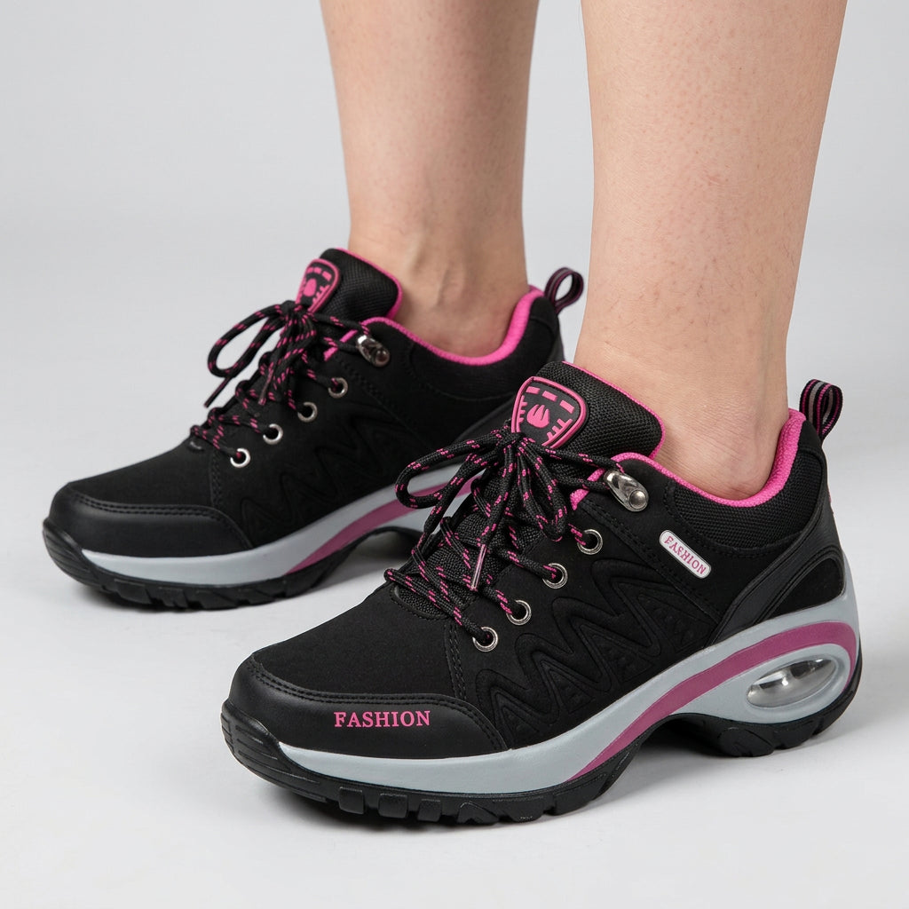 Women's Waterproof Slip-On Trainers - Lightweight Anti-Slip Sneakers