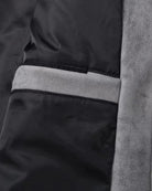 Men's Field Jacket in Vegan Suede with Functional Pockets