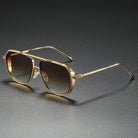 Aviator Sunglasses Polished Metal Frame UV Protection