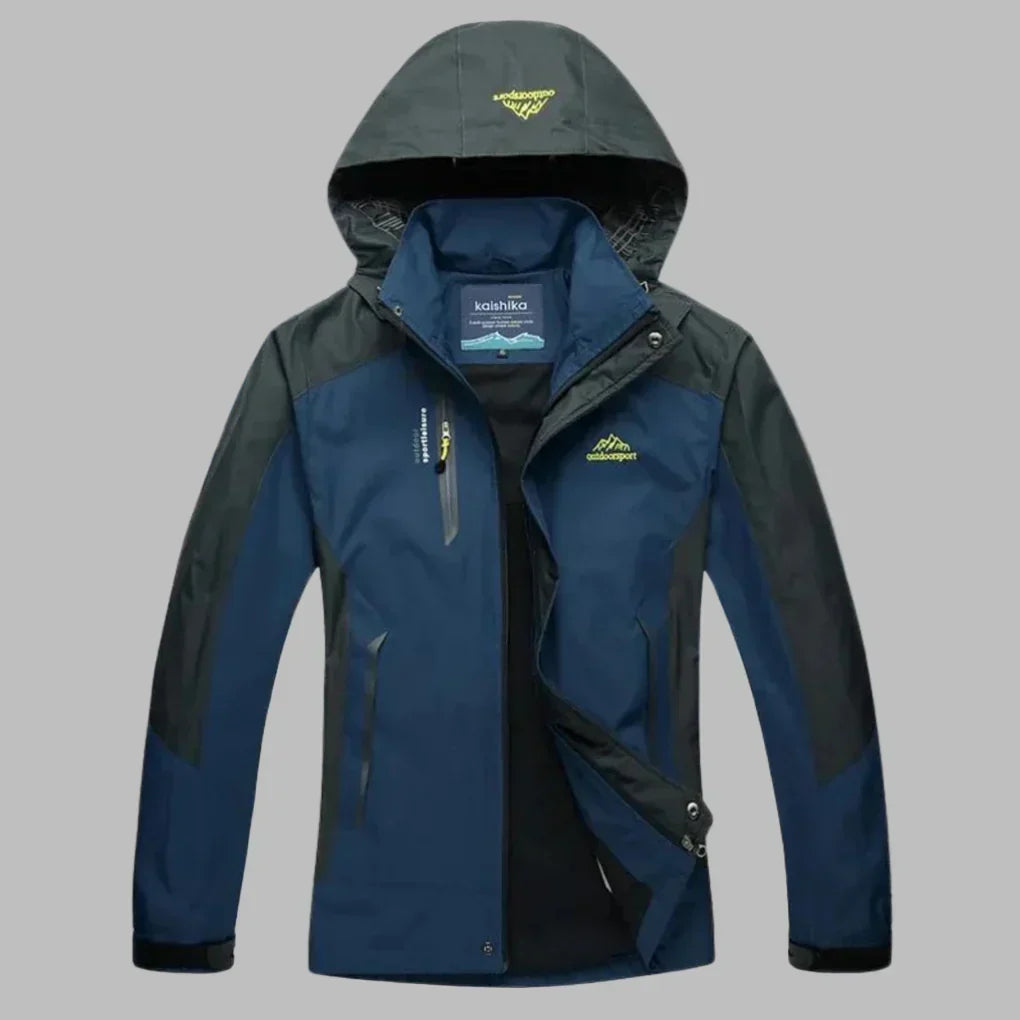 Women's Waterproof Hooded Jacket - Windproof Outdoor Rain Coat