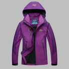 Women's Waterproof Hooded Jacket - Windproof Outdoor Rain Coat