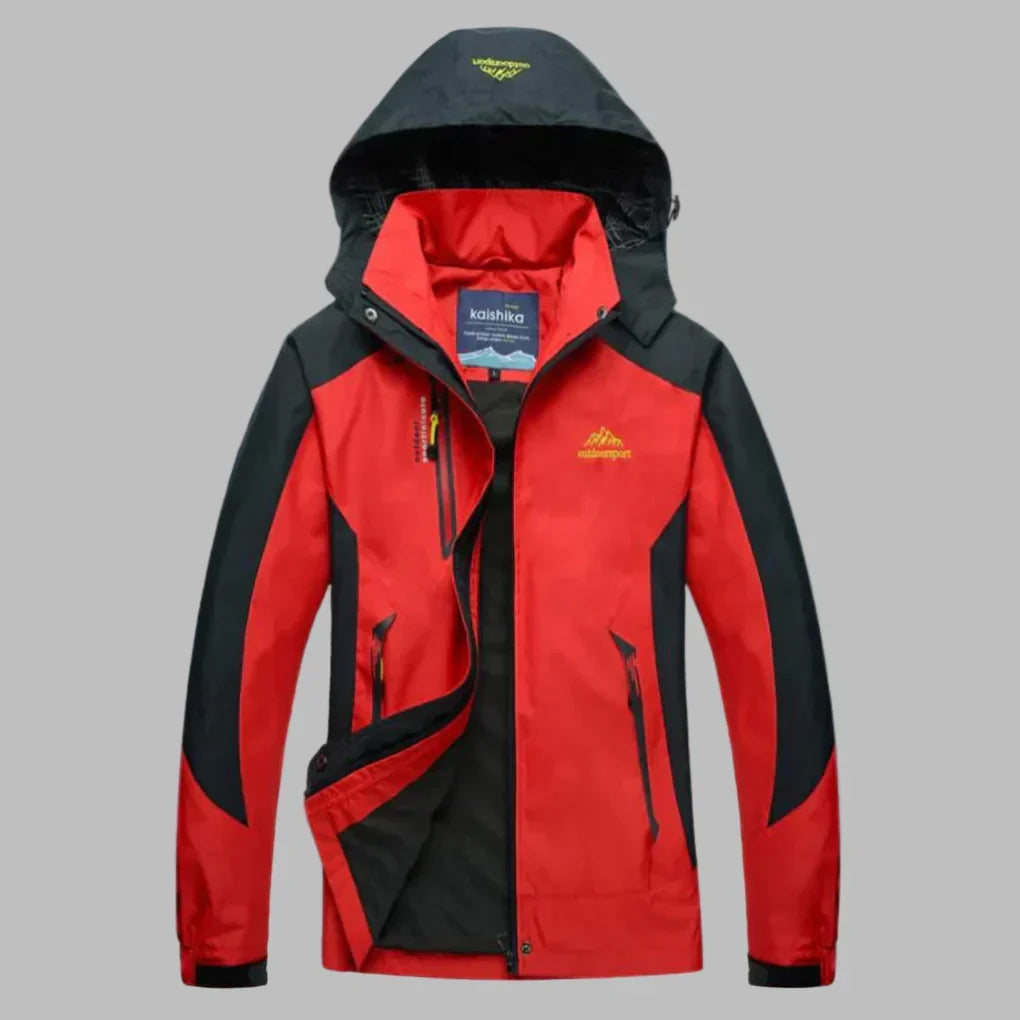 Women's Waterproof Hooded Jacket - Windproof Outdoor Rain Coat