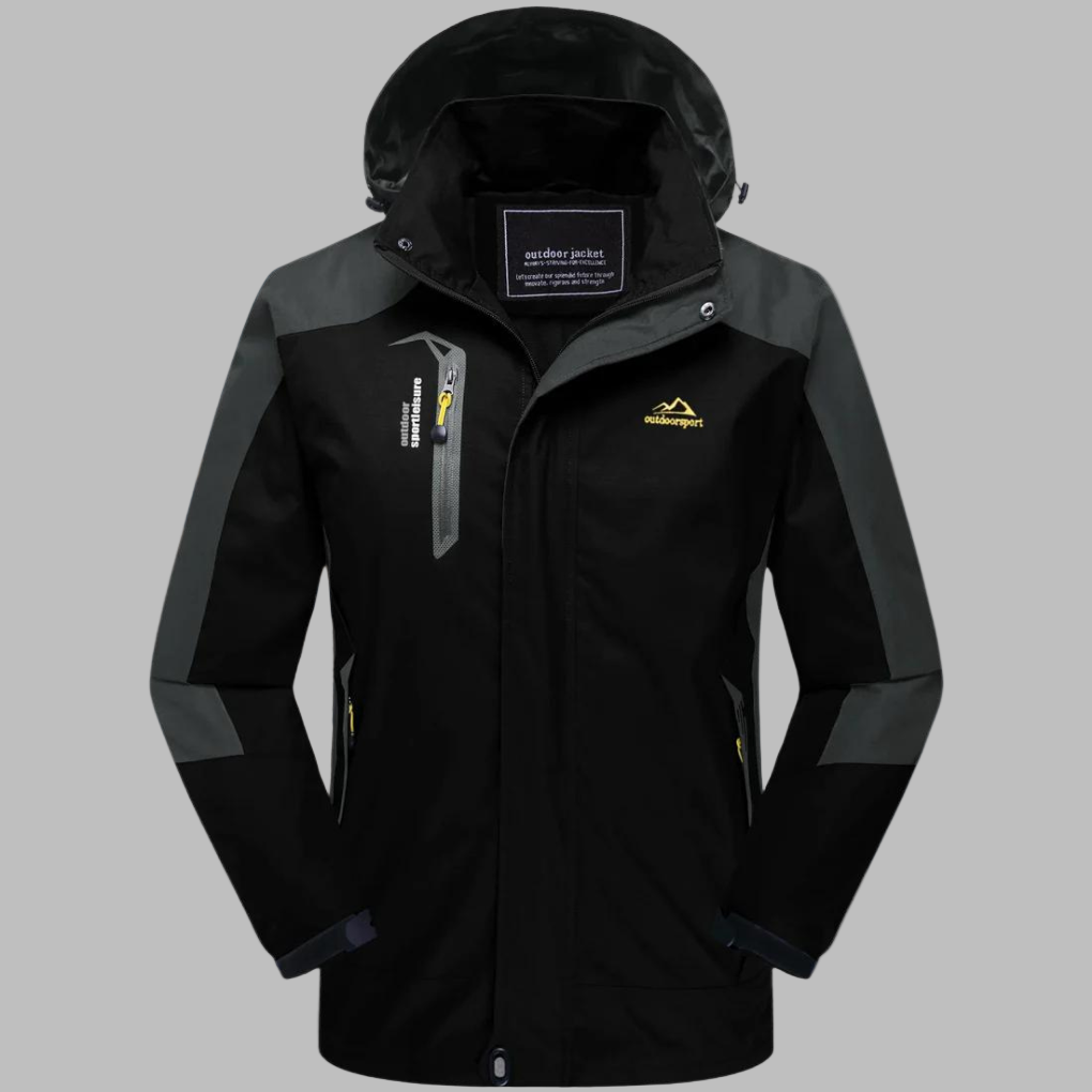 Women's Waterproof Hooded Jacket - Windproof Outdoor Rain Coat