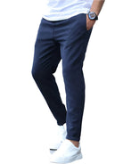 STRETCH COTTON TROUSERS FOR MEN 5