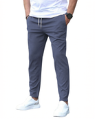 STRETCH COTTON TROUSERS FOR MEN 7