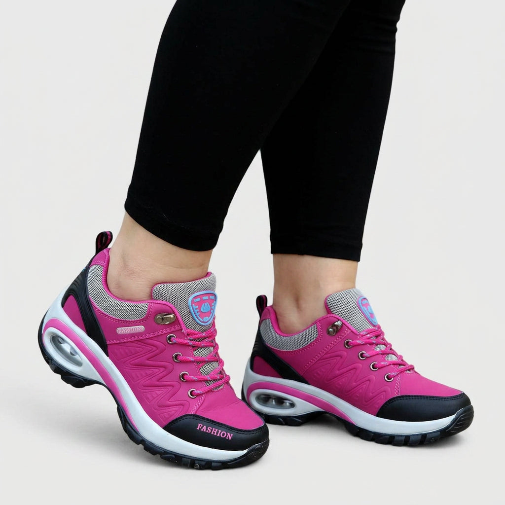 Women's Waterproof Slip-On Trainers - Lightweight Anti-Slip Sneakers