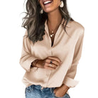 Women's Relaxed Button-Down Shirt