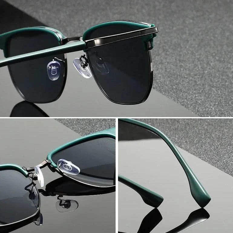 Club Sunglasses Metal Frame with UV Protection