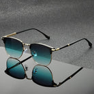 Club Sunglasses Metal Frame with UV Protection