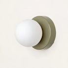 Applique Murale Scandinave Minimaliste Abat-jour en Verre