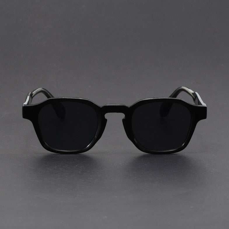 Square Frame Retro Sunglasses - UV Protective Polycarbonate Lenses