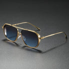 Aviator Sunglasses Polished Metal Frame UV Protection