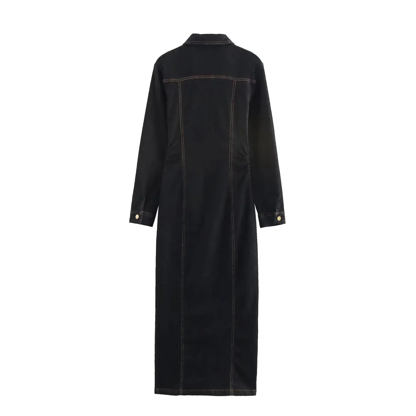 Ardella Denim Dress Dames | Tijdloze Spijkerjurk met Getailleerde Pasvorm