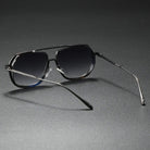 Aviator Sunglasses Polished Metal Frame UV Protection