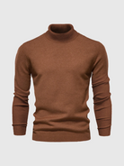 Men's Turtleneck Sweater – Fine Knit Pullover