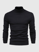 Men's Turtleneck Sweater – Fine Knit Pullover