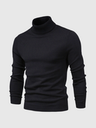 Men's Turtleneck Sweater – Fine Knit Pullover