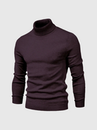 Men's Turtleneck Sweater – Fine Knit Pullover