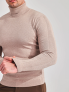 Men's Turtleneck Sweater – Fine Knit Pullover