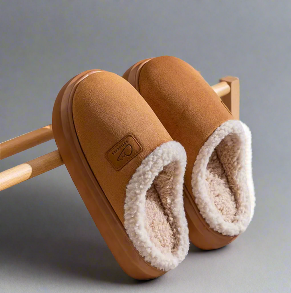 Dames Schapenvacht Pantoffels – Warm, Comfortabel voor Thuis