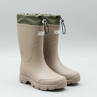 Unisex Waterproof Mid-Calf Rain Boots with Slip-Resistant Sole