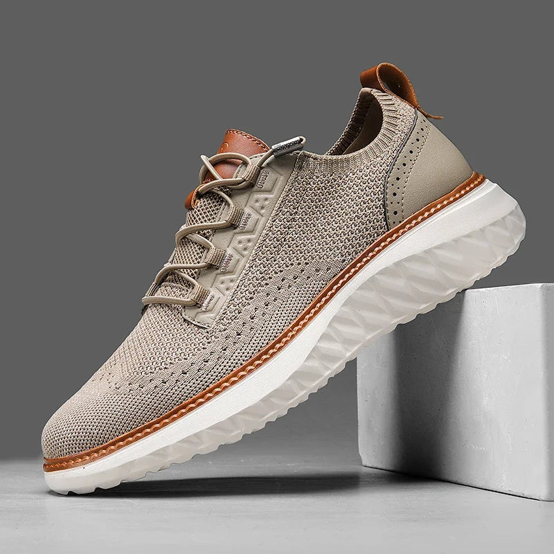 Men's Mesh Sneakers - Lightweight Breathable Trainers