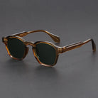Square Frame Retro Sunglasses - UV Protective Polycarbonate Lenses