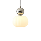 Art Deco Pendant Light - Acrylic Globe Shade Ceiling Lamp