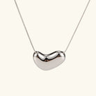Women's Heart Pendant Necklace, Gold-Plated Stainless Steel