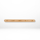 Space-Saving Wall Hooks with Brass Accents – Natural Wood Coat Hooks for Wall, Ideal for Coats, Towels, Bags, and Keys 7