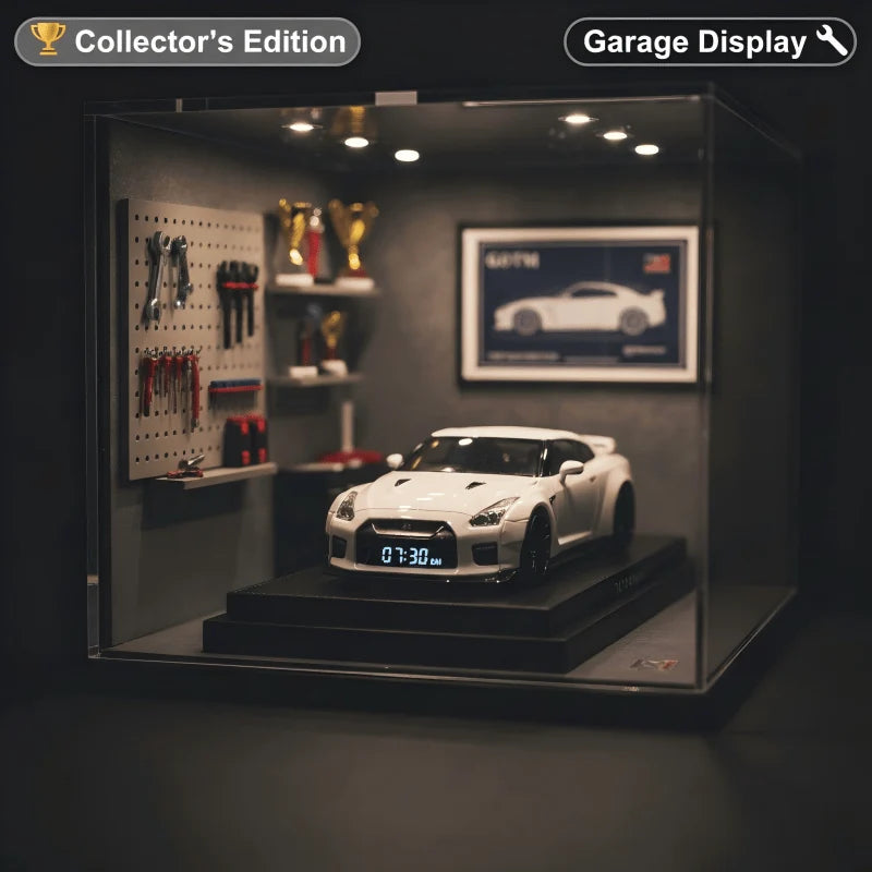 Sports Car Alarm Clock – LED Display with Light and Sound Effects 2