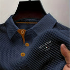 TEXTURED POLO SHIRT FOR MEN 4