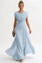 Women's Maxi Dress Sleeveless Round Neck Polyester