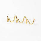 Wall Coat Rack with Wavy Iron Hooks for Entryway, Bedroom or Bathroom