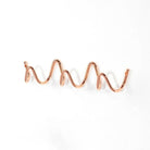 Wall Coat Rack with Wavy Iron Hooks for Entryway, Bedroom or Bathroom