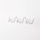 Wall Coat Rack with Wavy Iron Hooks for Entryway, Bedroom or Bathroom