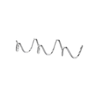Wall Coat Rack with Wavy Iron Hooks for Entryway, Bedroom or Bathroom