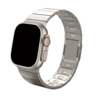 Titanium Watch Strap with Magnetic Link Clasp