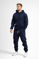 Men's Hooded Tracksuit Set - Relaxed Fit Loungewear