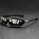 Polarized Sport Sunglasses - Wraparound UV Protection Frame