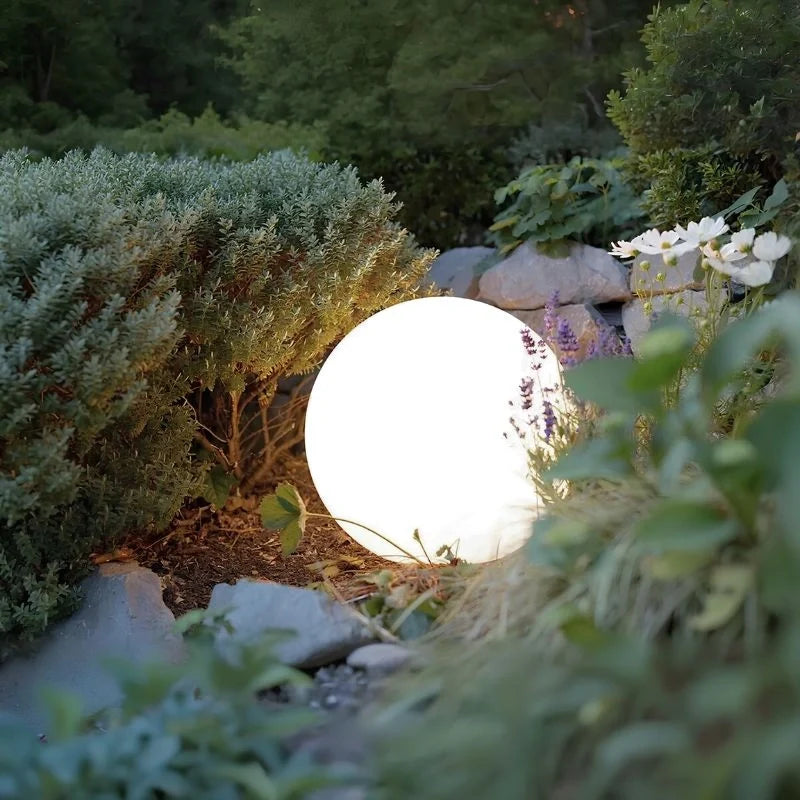 Spherical Outdoor Garden Light with Remote Control - 16 Colours, Weather-Resistant