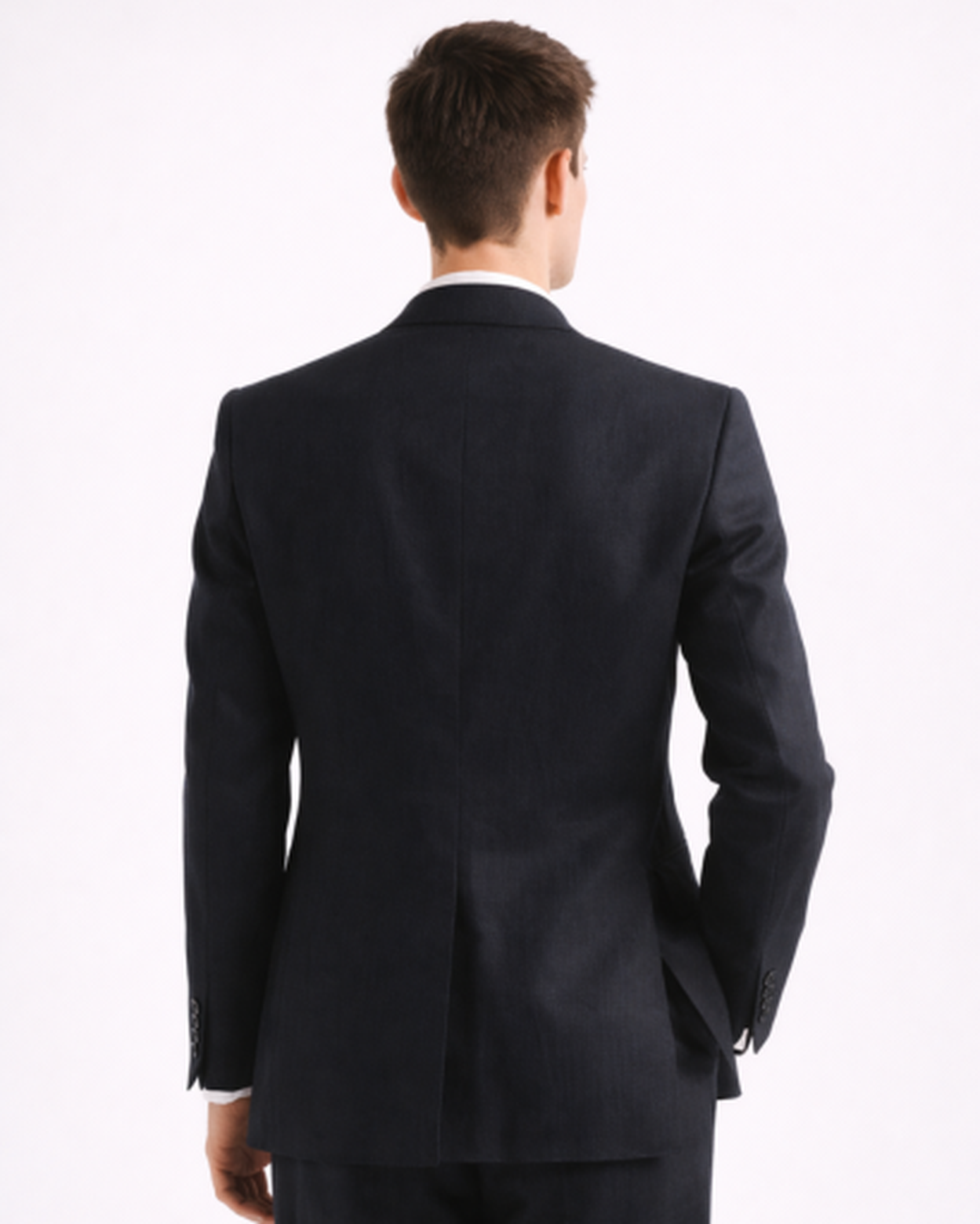 Blazer croisé homme coupe ajustée – vue 9