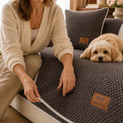 Non-Slip Pet Sofa Cover - Plush Grip-Backed Couch Protector