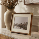 Vintage Solid Wood Tabletop Photo Frame Elegant Design 11