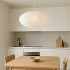 Wabi-Sabi Cotton Paper Pendant Ceiling Light